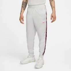 Nike Sweatpants NSW Repeat - Summit White/Hyper Pink