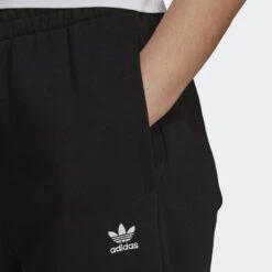 Adidas Originals Sweatpants Adicolor Essentials Fleece - Black Woman 10 Adidas Originals Sweatpants Adicolor Essentials Fleece - Black Woman -Sports Clothing 01edf22f7e0d