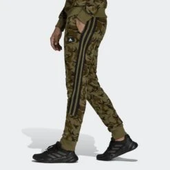 Adidas Sweatpants Sportswear Future Icons Camo - Focus Olive -Sports Clothing 054323dcc49a