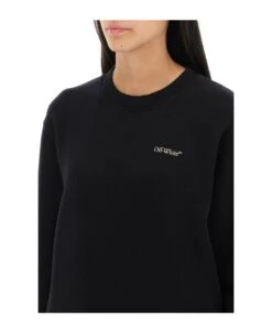 Off-White Crew-neck Sweatshirt With Diag Motif 9 Off-White Crew-neck Sweatshirt With Diag Motif -Sports Clothing 05a0105d62b8e5bedad9746400fd1e1c