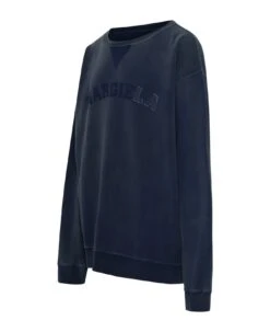 Maison Margiela Organic Blue Cotton Sweatshirt -Sports Clothing 0654121fd2c4168598c63f734b9295c9