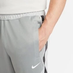 Nike Sweatpants NSW Repeat - Smoke Grey/White -Sports Clothing 068d9a8fe1b3