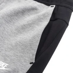 Nike Sweatpants NSW Tech Fleece - Black/Grey Heather/White -Sports Clothing 077219d71de8