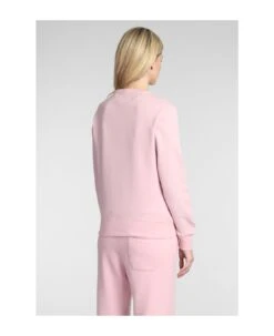 Golden Goose Athena Sweatshirt In Rose-pink Cotton -Sports Clothing 07df7a028d476a0390a8bf08cc0ecc1d