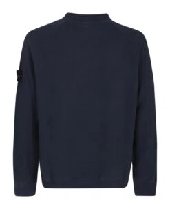 Stone Island Logo Blue Sweatshirt 5 Stone Island Logo Blue Sweatshirt -Sports Clothing 08ecebe233fe4d5fa9c670554e232b53