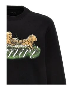 Amiri 'cheetah Logo' Sweatshirt -Sports Clothing 0d6251b1f55975f696c6ff595ec2e904