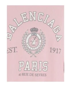 Balenciaga Cotton Sweatshirt With 1917 Logo -Sports Clothing 0ee6c278e8eabcd6787651e6aaa496a4