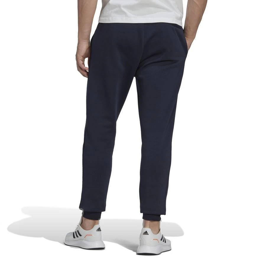 Adidas Sweatpants Essentials Fleece Tapered - Legend Ink/White 5 Adidas Sweatpants Essentials Fleece Tapered - Legend Ink/White - Image 3