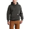Carhartt Sweatshirts: Men's 100615 306 Peat Paxton Rain Defender Hooded Sweatshirt 2 Carhartt Sweatshirts: Men's 100615 306 Peat Paxton Rain Defender Hooded Sweatshirt -Sports Clothing 100615306