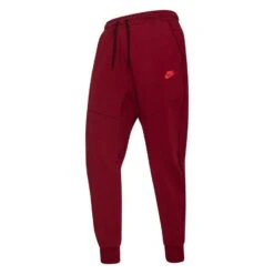Nike Sweatpants NSW Tech Fleece - Team Red/University Red -Sports Clothing 103b62d1c6da