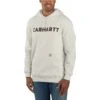 Carhartt Sweatshirts: Men's 105193 W03 Malt Loose Fit Midweight Logo Graphic Sweatshirt -Sports Clothing 105193 w03