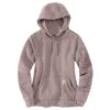 Carhartt Sweatshirts: Women's 105996 V61 Mink Relaxed Fit Long Sleeve Graphic Sweatshirt -Sports Clothing 105996 v61 wf23 e 1