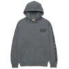 CAT Apparel Sweatshirts: Men's 1090036 10123 Dark Heather Grey Diesel Power Hooded Sweatshirt -Sports Clothing 1090036 10123 dark heather grey lf 01 1