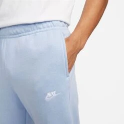 Nike Sweatpants NSW Club Fleece - Cobalt Bliss/White -Sports Clothing 11551ac92953