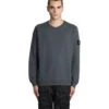Stone Island Sweatshirt In Grey Suede And Fabric 2 Stone Island Sweatshirt In Grey Suede And Fabric -Sports Clothing 133e29d59b47955237549979814d8d8f
