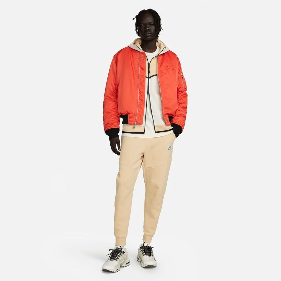 Nike Sweatpants NSW Tech Fleece - Beige/Photo Blue 6 Nike Sweatpants NSW Tech Fleece - Beige/Photo Blue - Image 4