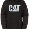 CAT Apparel Sweatshirt: Men's 1910092 16 Black Water Resistant Hooded Sweatshirt 1 CAT Apparel Sweatshirt: Men's 1910092 16 Black Water Resistant Hooded Sweatshirt -Sports Clothing 1910092 16