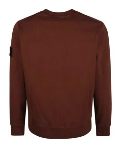 Stone Island Rib Trim Logo Patch Sweatshirt -Sports Clothing 1a6e634d03c3d2746f9b20f894f31f3f