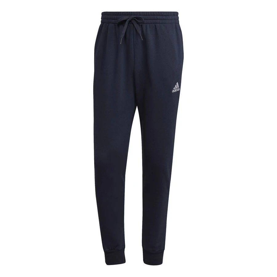 Adidas Sweatpants Essentials Fleece Tapered - Legend Ink/White 3 Adidas Sweatpants Essentials Fleece Tapered - Legend Ink/White