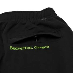 Nike Sweatpants NSW French Terry World Tour - Black/White -Sports Clothing 1c332c35c985