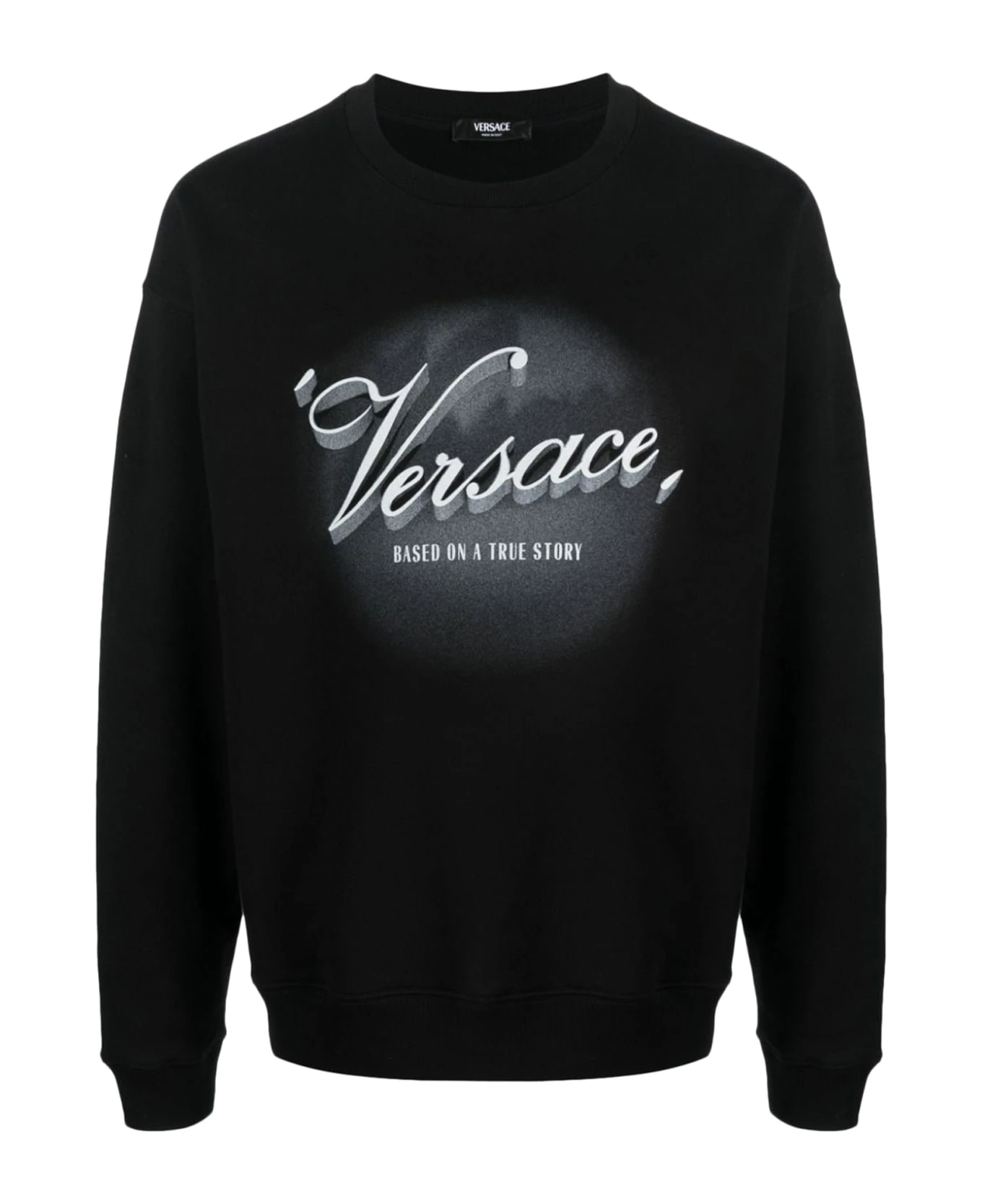 Versace Sweatshirt Brushed Sweatshirt Fabric + Film Titles Print 3 Versace Sweatshirt Brushed Sweatshirt Fabric + Film Titles Print