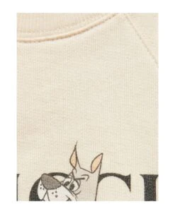 Gucci Off White Felted Cotton Jersey Sweatshirt -Sports Clothing 24dd36d5c707a4194a4341c75a3f058c