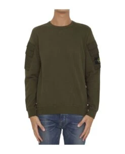 Stone Island Military Cotton Sweatshirt