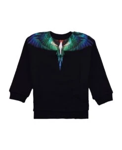 Sweatshirt With Iconic Wings Print