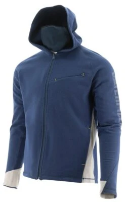 CAT Apparel: Men's 2910489 10118 Detroit Blue Viraloff Hooded Sweatshirt -Sports Clothing 2910489 10118 5