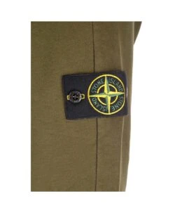 Stone Island Green Cotton Sweatshirt -Sports Clothing 2ba43dbe80472c85129893acad80d02b