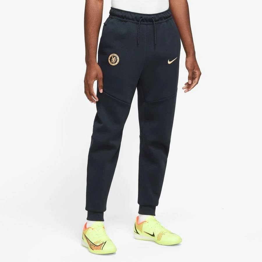 Nike Chelsea Sweatpants NSW Tech Fleece - Navy/Club Gold 3 Nike Chelsea Sweatpants NSW Tech Fleece - Navy/Club Gold