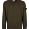 Stone Island Rib Trim Logo Detail Sweatshirt -Sports Clothing 33d01f478d2f9a82b9d74c764bf2ae37