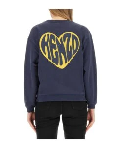 Kenzo Hearts Sweatshirt. -Sports Clothing 3414e90d1d4ffc3075a88810c8dba6d0