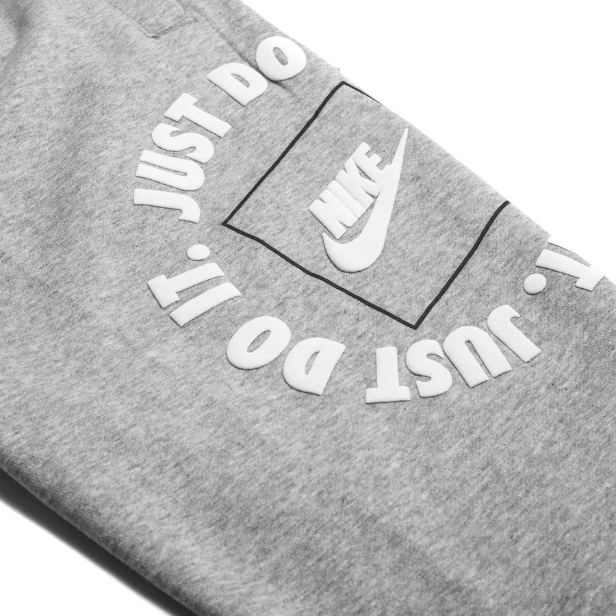 Nike Sweatpants NSW Fleece JDI - Dark Grey Heather/White 6 Nike Sweatpants NSW Fleece JDI - Dark Grey Heather/White - Image 4