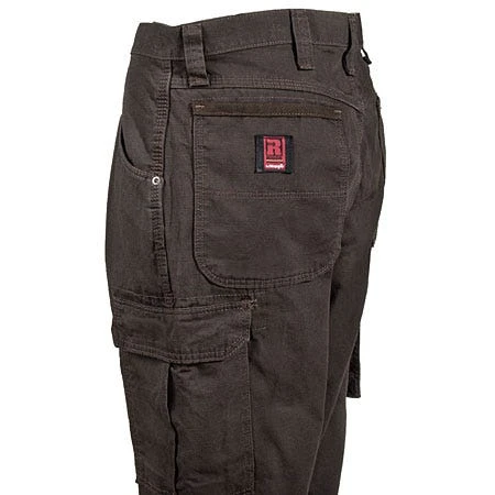 Wrangler Riggs Pants: Men's Dark Brown 3W060 DB Ripstop Ranger Pants 4 Wrangler Riggs Pants: Men's Dark Brown 3W060 DB Ripstop Ranger Pants - Image 3