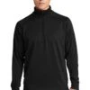 Sport-Tek Sweatshirts: Men's F247 BLK Black Tech Fleece 1/4-Zip Pullover 1 Sport-Tek Sweatshirts: Men's F247 BLK Black Tech Fleece 1/4-Zip Pullover -Sports Clothing 4718 black 1 f247blackmodelfront1 337w
