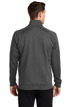 Sport-Tek Sweatshirts: Men's F247 GRA Graphite Heather Tech Fleece 1/4-Zip Pullover 9 Sport-Tek Sweatshirts: Men's F247 GRA Graphite Heather Tech Fleece 1/4-Zip Pullover -Sports Clothing 4718 gphheather 2 f247gphheathermodelback1 337w