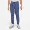 Nike Sweatpants NSW Tech Fleece - Diffused Blue/Black Kids -Sports Clothing 49c9c49702ae