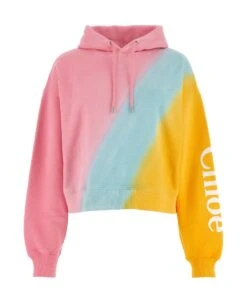 Chloé Multicolor Cotton Oversize Sweatshirt