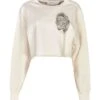 Golden Goose Crewneck Cropped Sweatshirt -Sports Clothing 4b14833fa607d0d17d926d77c74363a7