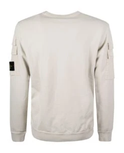Stone Island Logo Sleeve Cargo Pocket Sweatshirt -Sports Clothing 4db45e497a1289c75573aa6293475292