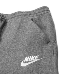 Nike Sweatpants NSW Fleece Club - Carbon Heather/White Plus Size Kids -Sports Clothing 4eef75bd8e5c