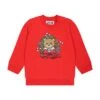 MOSCHINO Red Sweatshirt For Baby Kids With Teddy Bear And Logo 1 MOSCHINO Red Sweatshirt For Baby Kids With Teddy Bear And Logo -Sports Clothing 55b5d36dcfb43c14d99ed4f89039cb1e