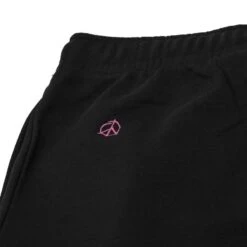 Nike Sweatpants NSW French Terry World Tour - Black/White -Sports Clothing 56856ab57b49