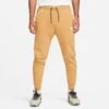 Nike Sweatpants NSW Tech Fleece - Gold/Sail -Sports Clothing 5b3923f97623