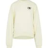 Off-White Cream Cotton Sweatshirt -Sports Clothing 5ca45a646ce23be35358cc852df02a7c