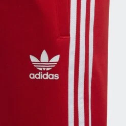 Adidas Originals Sweatpants Trefoil 3-Stripes - Vivid Red/White Kids -Sports Clothing 5d85d8318b2c