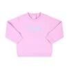 FENDI Fuchsia Sweatshirt For Baby Girl With Light Blue Logo -Sports Clothing 5ec383206c0805933b4297919bd726d0