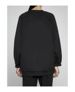 Max Mara Bratto Logo Cotton-blend Sweatshirt 10 Max Mara Bratto Logo Cotton-blend Sweatshirt -Sports Clothing 63458a358ca833c5ccb7800f58adab4f