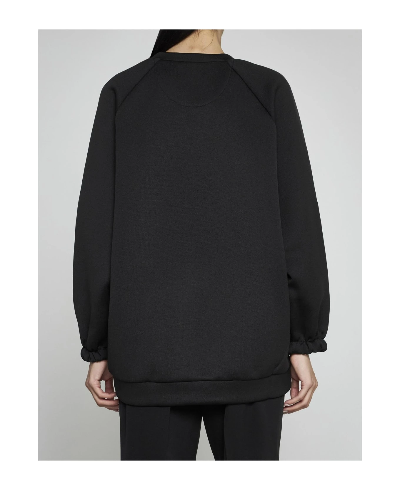 Max Mara Bratto Logo Cotton-blend Sweatshirt 6 Max Mara Bratto Logo Cotton-blend Sweatshirt - Image 4